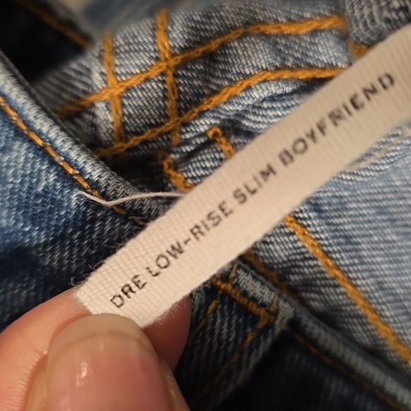 Rag & Bone Jeans | Rag & Bone Dre Low-Rise Slim Boyfriend Jean Mission WHL - Picture 14 of 14